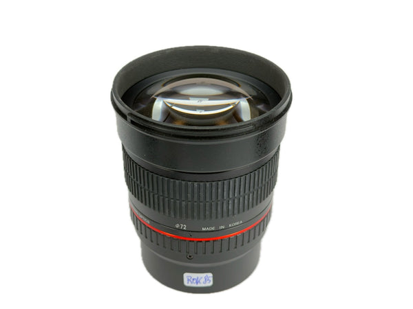 Rokinon 85mm f1.4AS IF UMC - Fujifilm XF