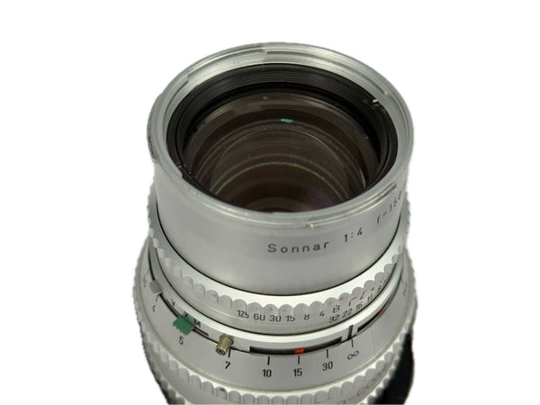 Hasselblad 150mm f4 Zeiss Sonnar Chrome - servived May 2026