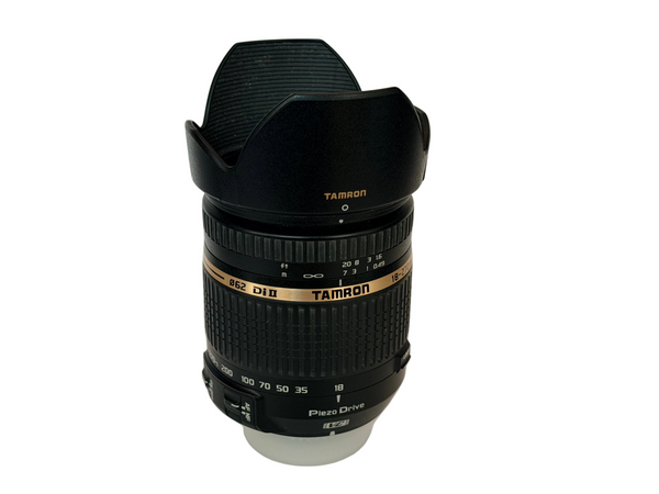 Tamron 18-270mm f3.5-6.3 Di II with hood - For Nikon