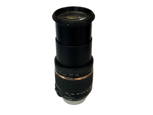 Tamron 18-270mm f3.5-6.3 Di II with hood - For Nikon