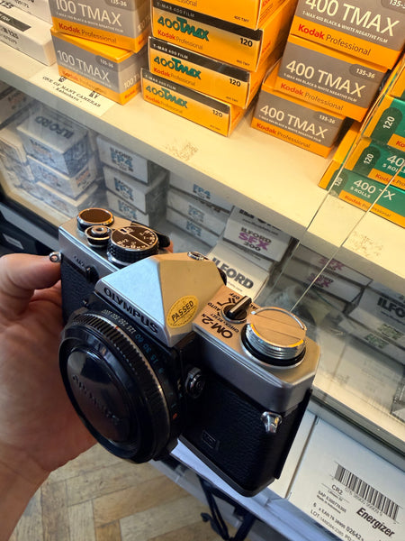 Olympus OM-2N Chrome - New light seals June 2026