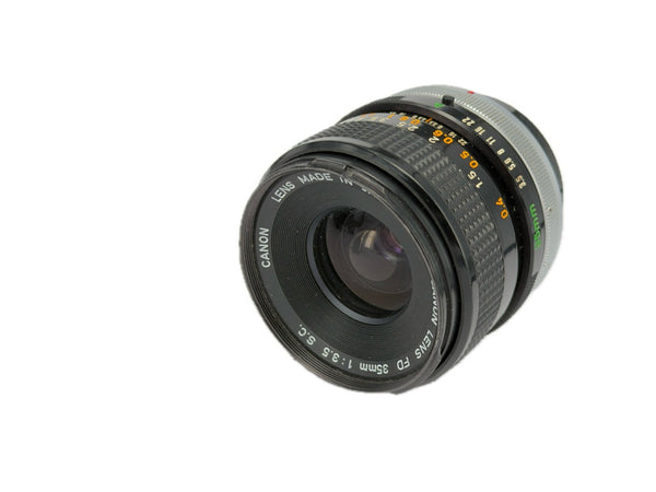 Canon FD 35mm f3.5 S.C