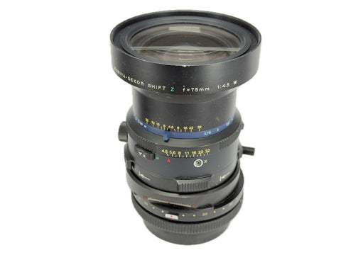 Mamiya RZ67 75mm f4.5 Mamiya-Sekor SHIFT Z W