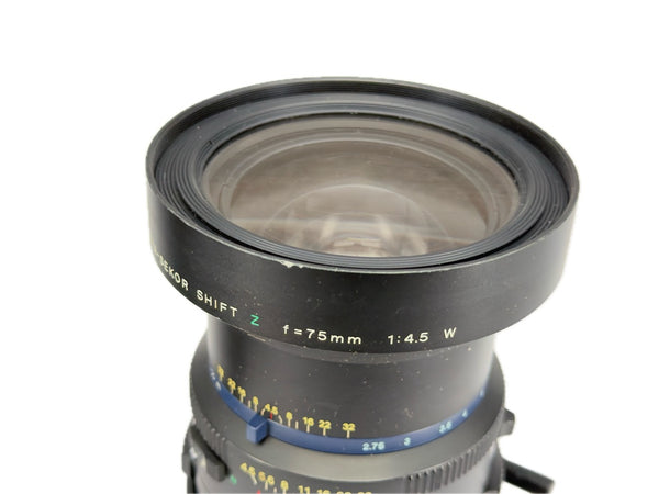 Mamiya RZ67 75mm f4.5 Mamiya-Sekor SHIFT Z W