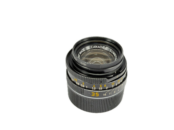 Leica 35mm f2 Summicron-M v4 with hood 12524 - Bokeh king