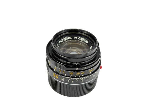 Leica 35mm f2 Summicron-M v4 with hood 12524 - Bokeh king