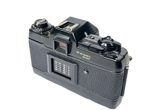 Contax 137 MD Quartz - New light seals November 2022