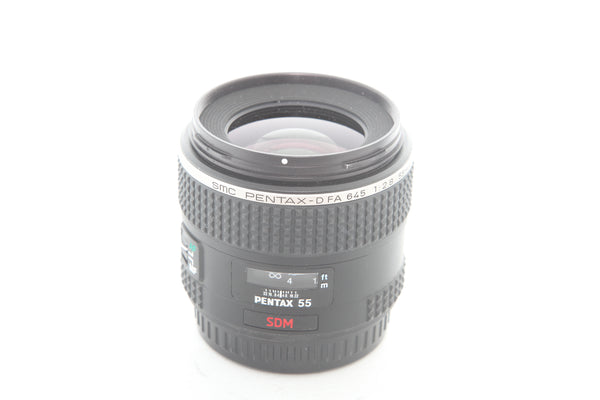 Pentax 645 55mm f2.8 SMC Pentax-D FA645 AL IF SDM AW with hood