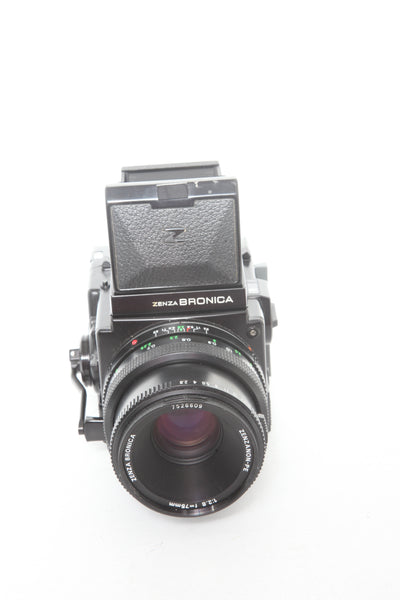 Bronica ETR Si with 75mm f2.8 Zenzanon-PE