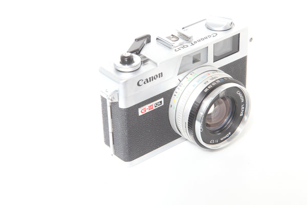 Canon QL17 G-III Chrome with 40mm f1.7