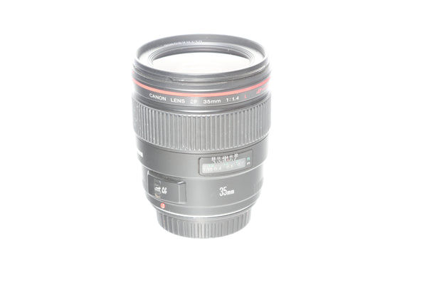 Canon EF 35mm f1.4 L with EW-78C