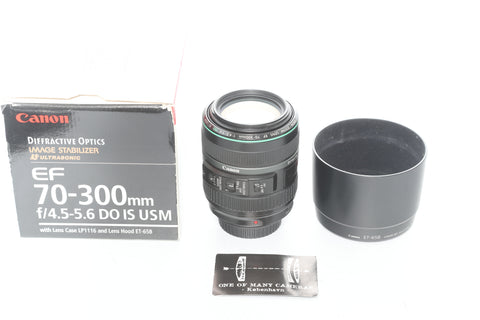 Canon EF 70-300mm f4.5-5.6 DO IS USM - Like new in box