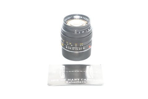 Leica 50mm f1.4 Summilux Black 11114 - cl'a November 2024