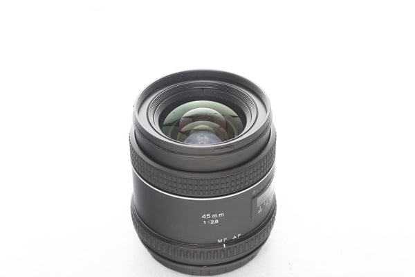 PhaseOne 45mm f2.8 AF with hood for PhaseOne XF Mamiya 645 AFD III II