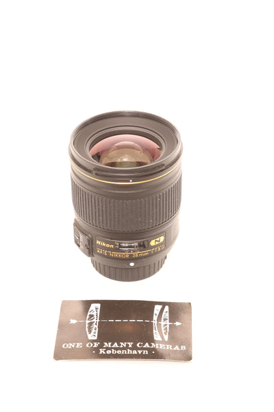 Nikon 28mm f1.8 AF-S Nikkor G - Like new in box