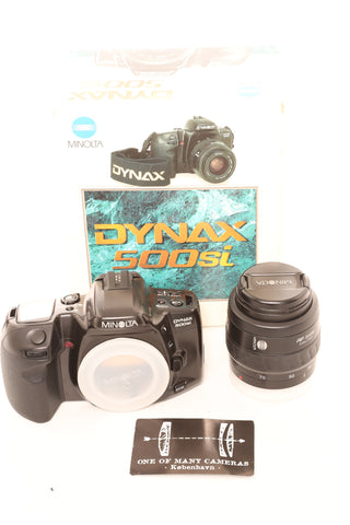 Minolta Dynax 500si with 35-70mm in box