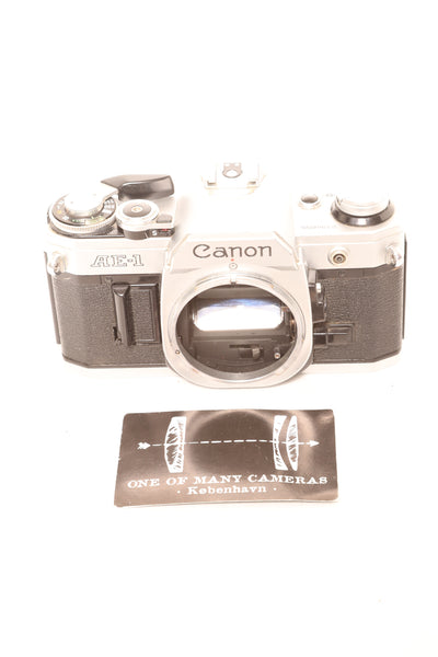 Canon AE-1 - new light seals January 2025