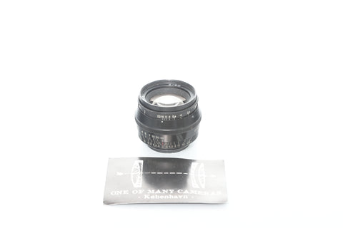 Jupiter 8 50mm f2.0 screwmount Black - for Leica