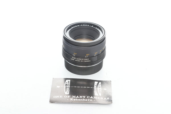 Leica R 50mm f2 Summicron CAM-3 - CL'a July 2023