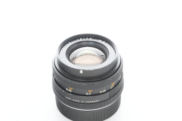 Leica R 28mm f2.8 Elmarit-R 11204 with hood 12509 - cl'a July 2024