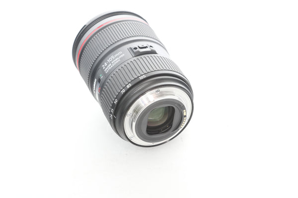 Canon EF 24-105mm f4 L IS II USM with hood EW-83M