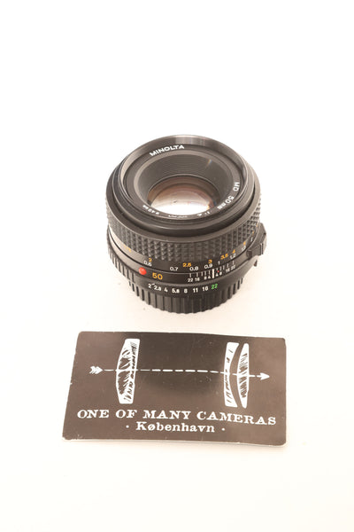 Minolta MD 50mm f2