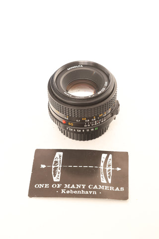 Minolta MD 50mm f2