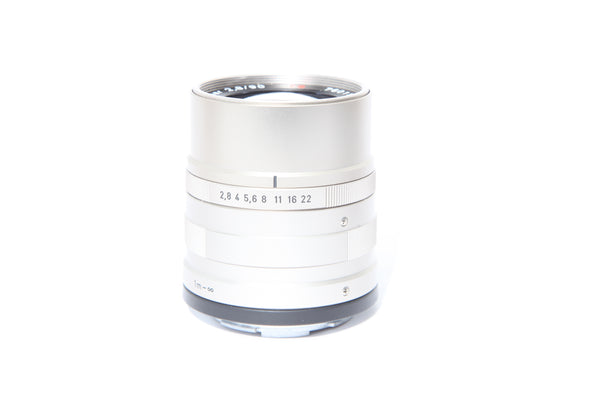 Contax G 90mm f2.8 Sonnar with hood GG-3