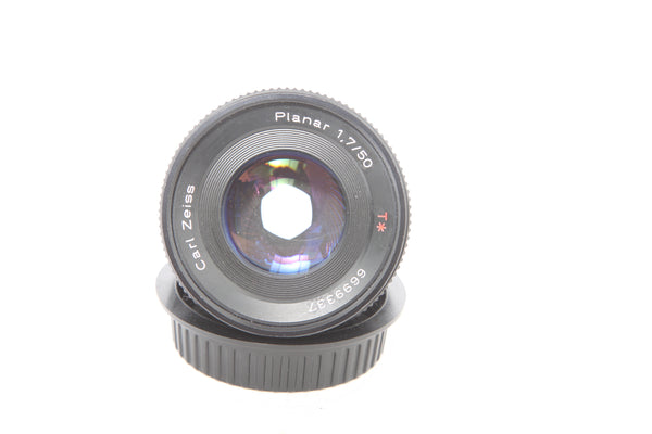 Contax 50mm f1.7 Zeiss Planar ANAMORPHIC insert - Contax Yashica