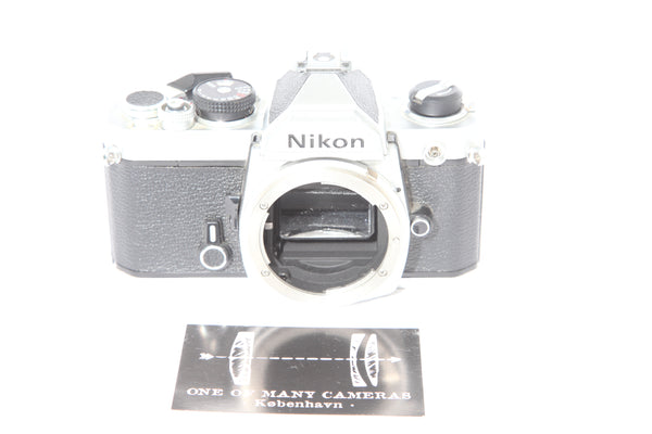 Nikon FM Silver - New light seals October 2023