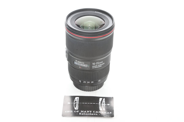 Canon EF 16-35mm f4 L IS USM with hood EW-82