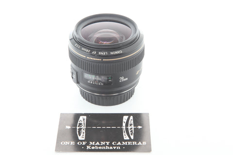 Canon EF 28mm f1.8 Ultrasonic