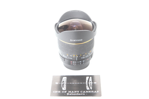 Samyang 8mm f3.5 Fish-eye CS Aspherical - Nikon