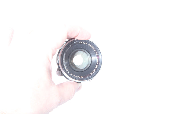 Canon 35mm f1.5 LTM - cl'a December 2023