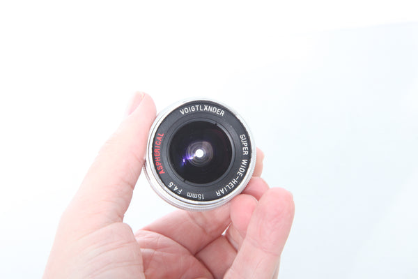 Voigtländer 15mm F4.5 Super Wide-Heliar Aspherical LTM - for Leica