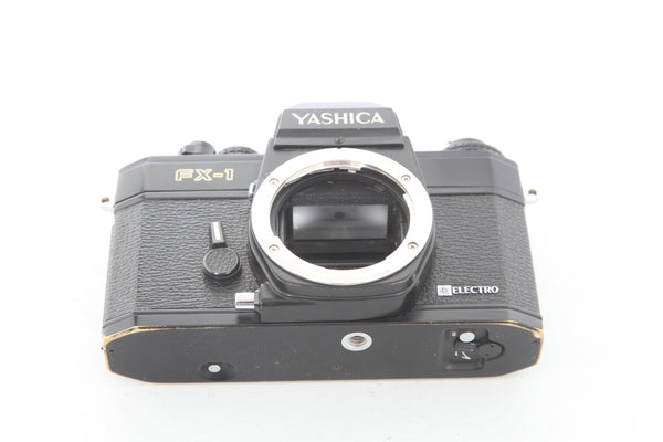 Yashica FX-1 Electro Black - New light seals April 2024