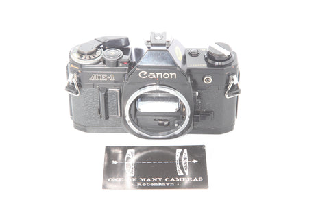 Canon AE-1 Black - New Light Seals April 2024