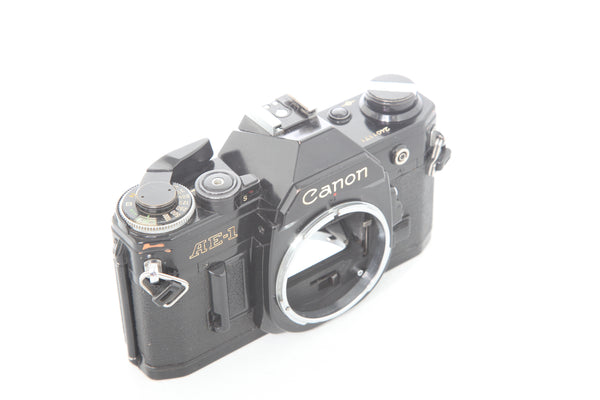 Canon AE-1 Black - New Light Seals April 2024