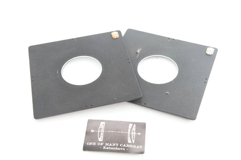 Linhof Lens board for Kardan Cameras with #3 Copal/Compur Shutters