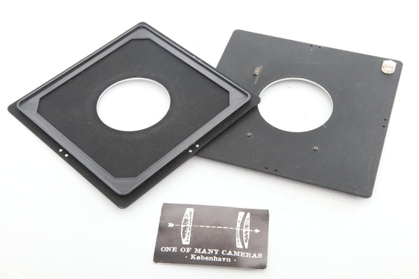 Linhof Lens board for Kardan Cameras with #3 Copal/Compur Shutters