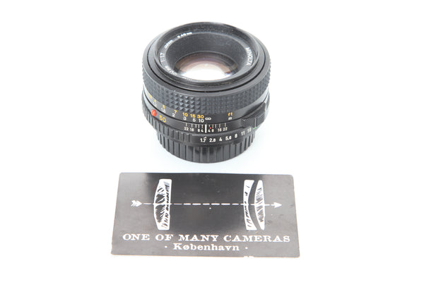Minolta 50mm f1.7 MD Rokkor
