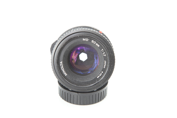 Minolta 50mm f1.7 MD Rokkor