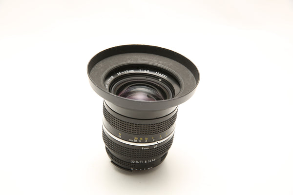 Nikon 28-45mm f4.5 AI with Chip-coding conversion