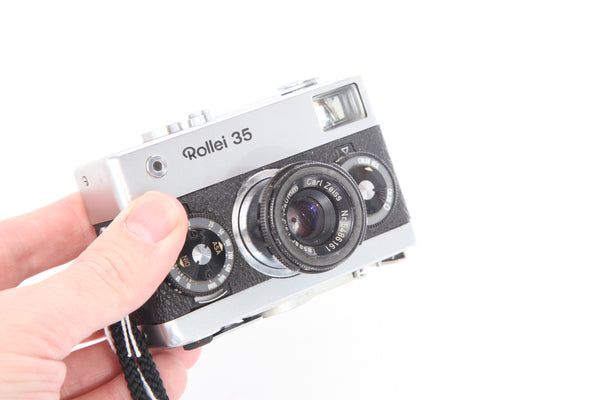 Rollei 35 with 40mm f3.5 Tessar - serviced January 2025