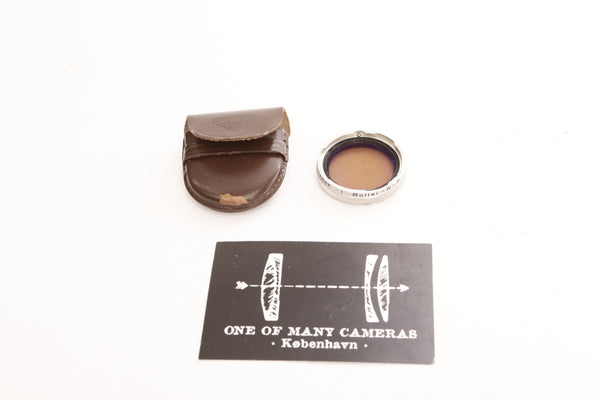 Rollei-R-11 R1 Amber Warming Filter for Rolleiflex R2 Bay2