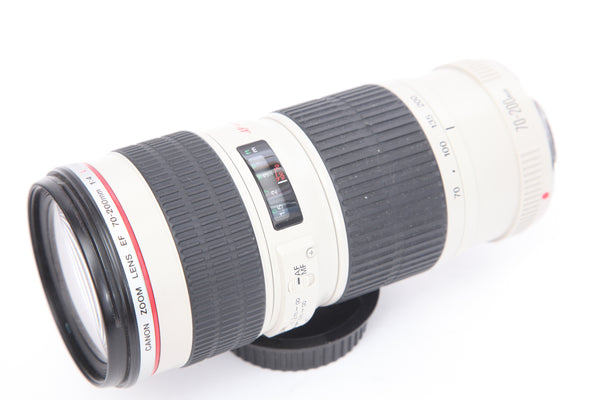 Canon EF 70-200mm f4 L USM with hood ET-74