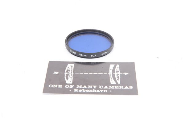 Hoya Filter ø49 Blue 80A