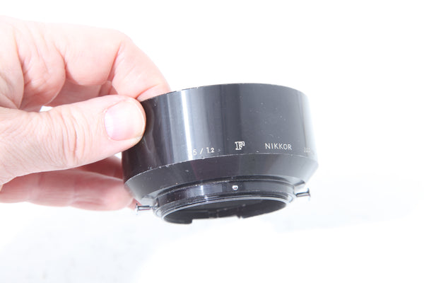 Nikon F Nikkor 55/1.2 lens hood