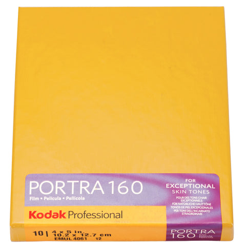 Kodak Portra 160 4x5 10 sheets