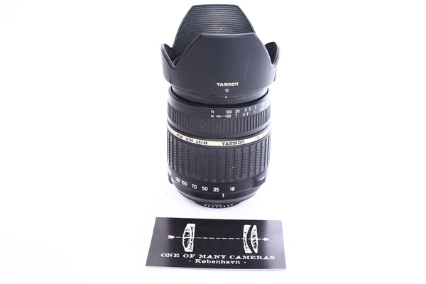 Tamron 18-200mm f3.5-6.3 IF LD XR Di II Aspherical Macro - for Nikon